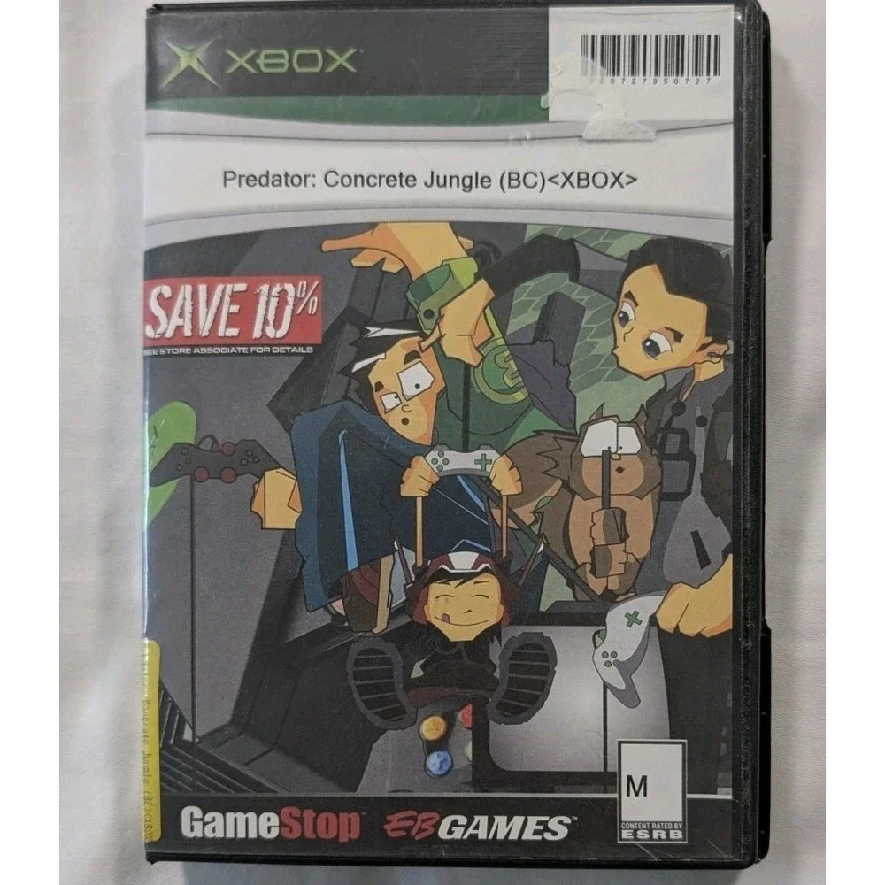Predator: Concrete Jungle Microsoft Xbox, 2005 Authentic Disc GameStop Case